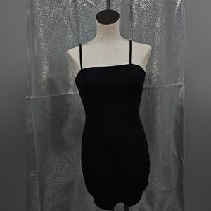 h.i.p. Black Strapless Dress